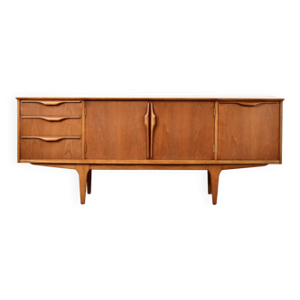 Buffet Jentique du milieu du siècle / Long John en teck. Style vintage moderne/rétro/danois.