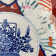 Porcelain plate Imari nineteenth century