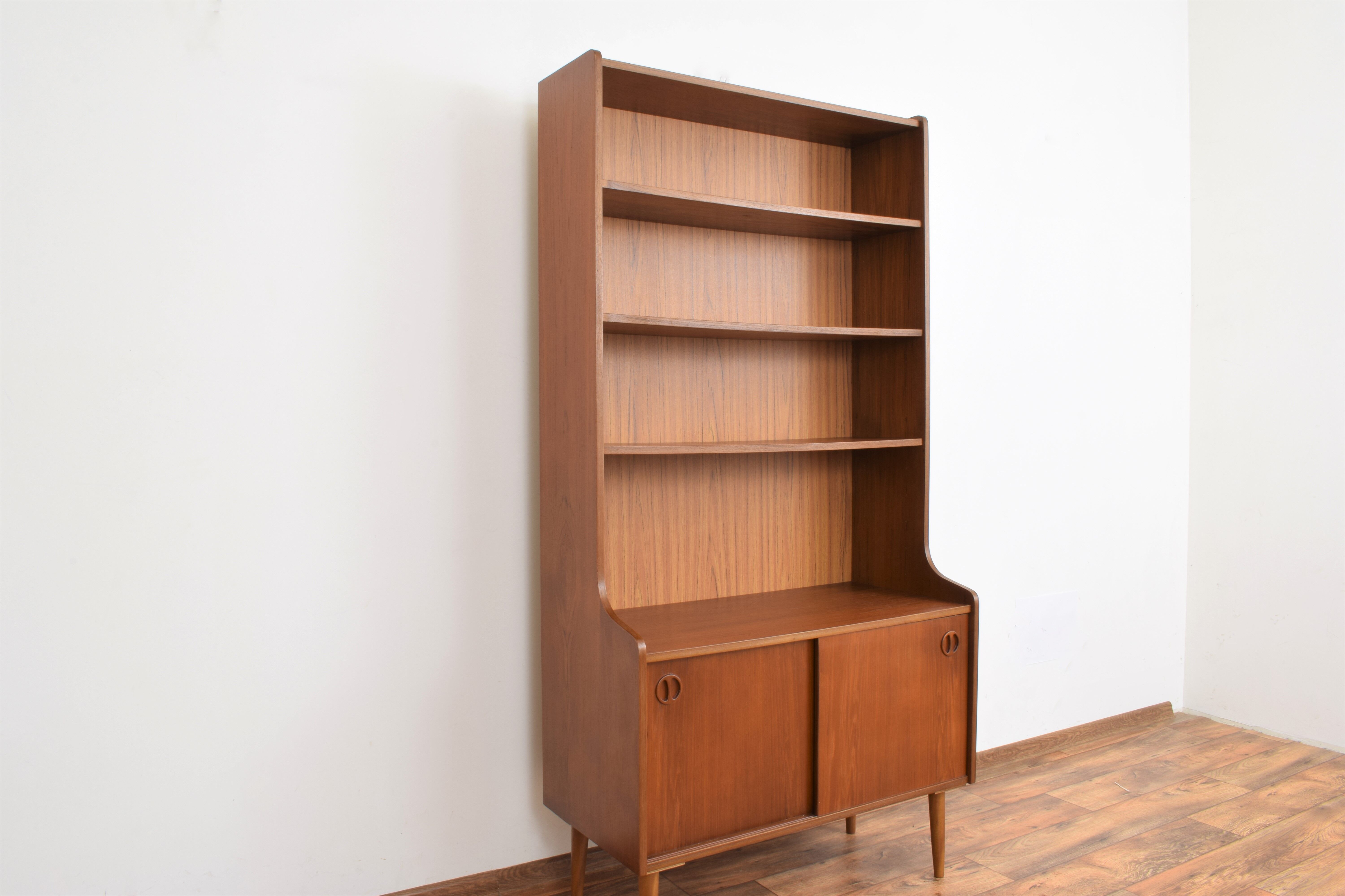 Mid-Century Swedish Teak Bookcase from Royal Board, 1960s.
