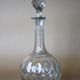 vintage carafe, crystal wine carafe, decanter, bar