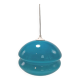 Blue vintage pendant light