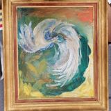 Peinture à l'huile ancienne