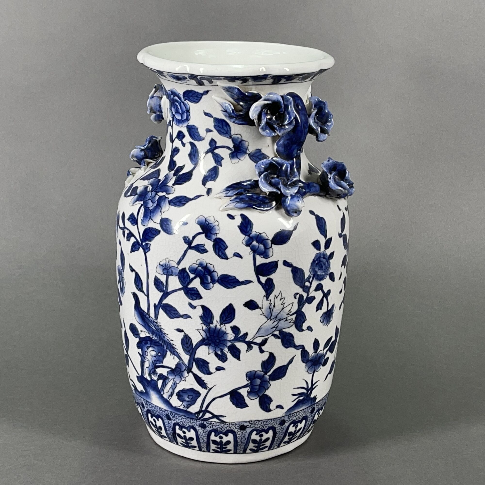 Porcelain vase from China blue décor