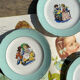 Set of 8 dessert plates tales of Perrault