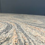 Vintage oval granite dining table, 1970s