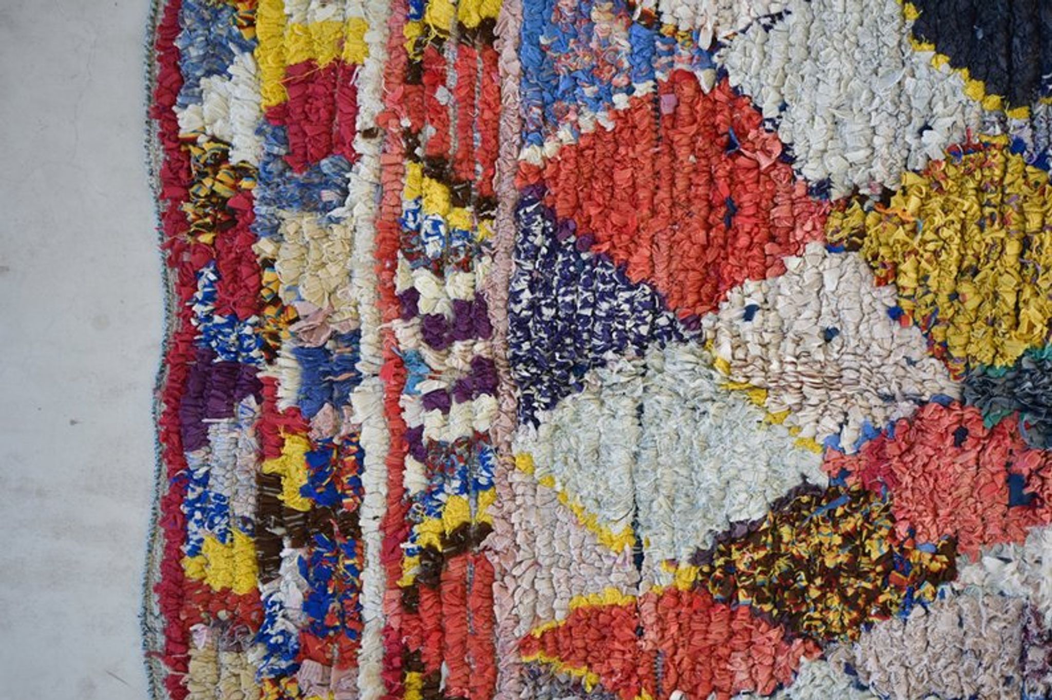 Tapis boucherouite 250x125cm