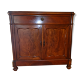 Low antique 19th century mahogany buffet