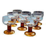 70's stemware