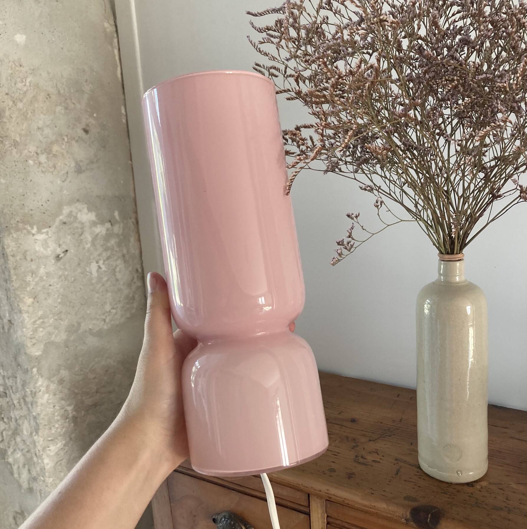 Lykta style bedside lamp from Ikea