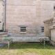 Ancien banc de jardin en métal