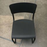 Black Vintage German Cantilever Chair S43 by Mart Stam for Thonet