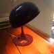 Metal purple mushroom lamp
