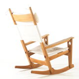 Swivel chair "keyhole Chair" by Hans J. Wegner for Getama