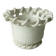 Twisted ceramic vase italy radegonde style