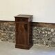 Small piece of furniture / bedside table in burr walnut