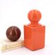 Orange ceramic box by Pino Spagnolo for Sicart Italy
