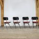 Set Of 4 Friso Kramer For Ahrend De Cirkel “Result” Dining Chairs, The Netherlands 1967