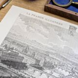 Paris, printed illustration from 1883.