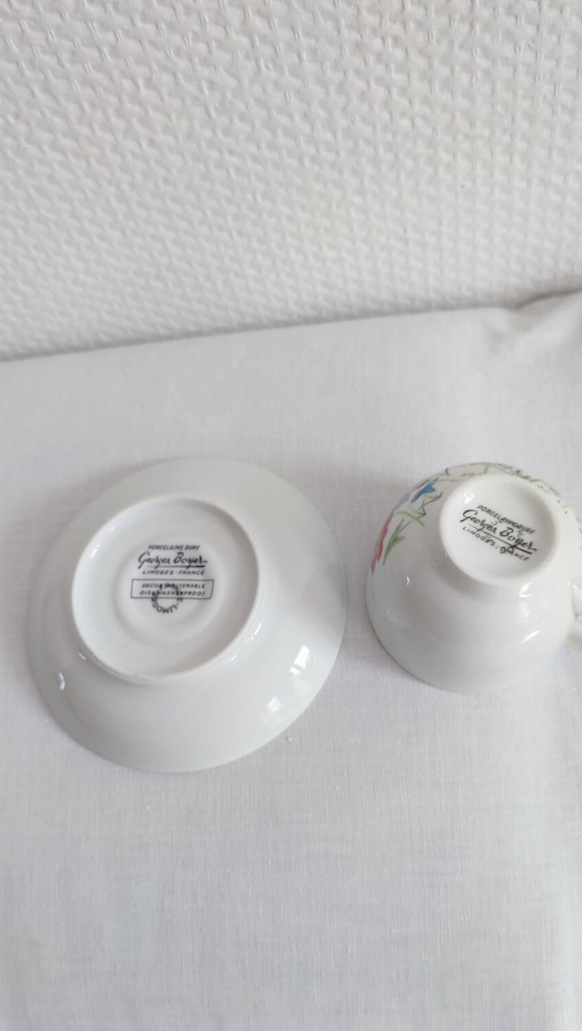 George Boyer cup and saucer