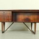 1960s Peter Løvig Nielsen 'Boomerang' Desk Hedensted Møbelfabrik