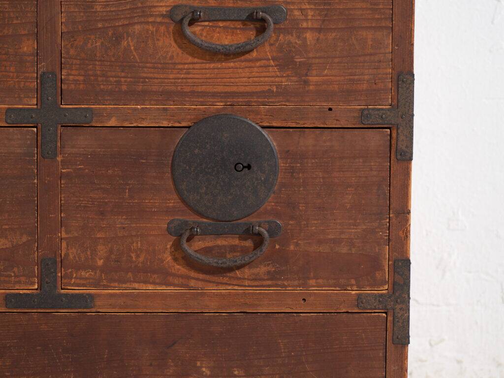 Antique Japanese tansu – Meiji/Taishō period (c.1868-1926) #88