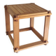 Solid wood side table - 70s