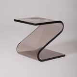 Tabouret en plexiglas françois arnal, 1970s