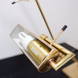 Pair of vintage articulated brass desk lamps - Stéphane Davidts, Belgium