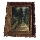 Oil on canvas "the undergrowth"