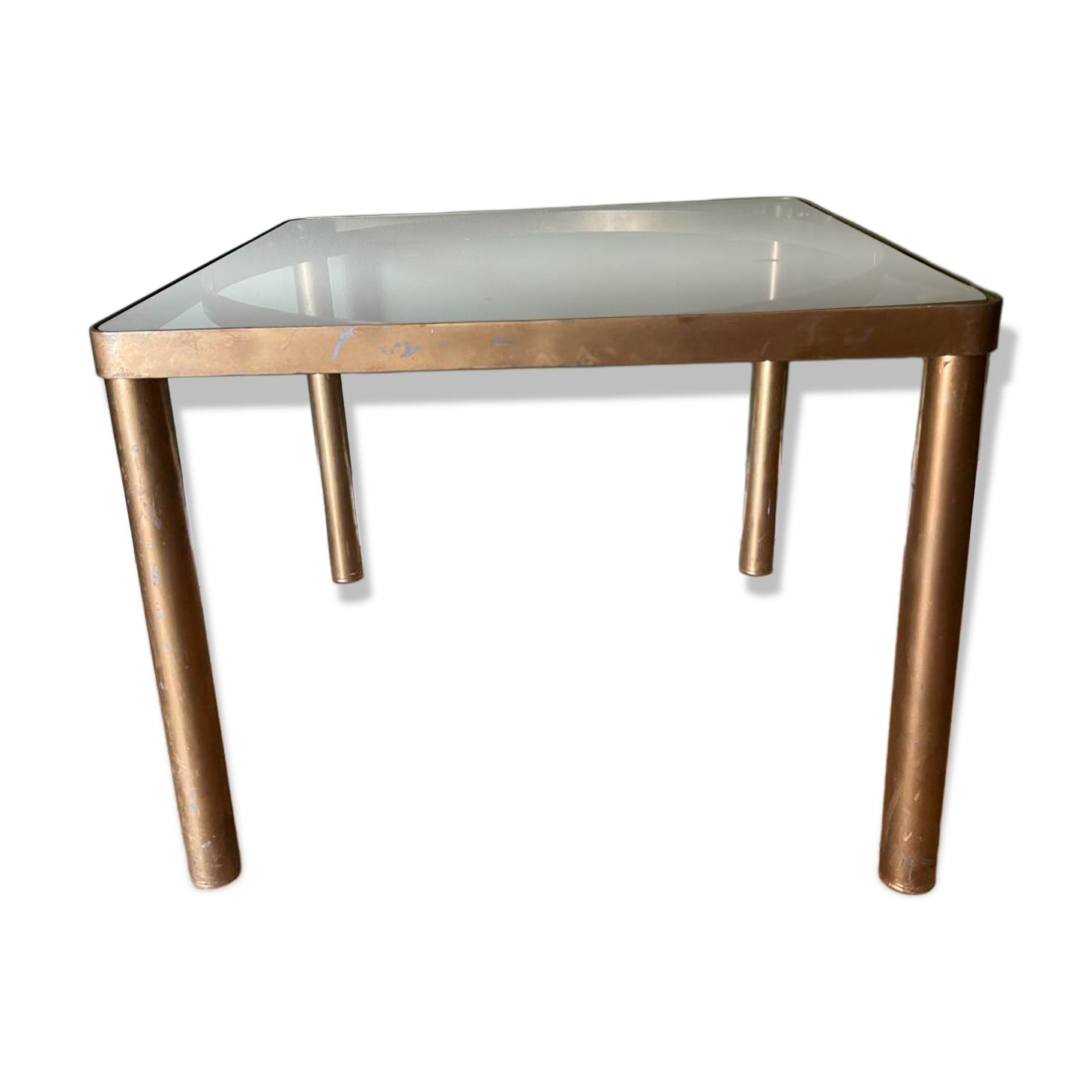 Vintage gold coffee table