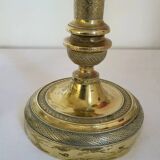 A pair of Gilt Bronze Candlesticks