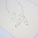 Ink on Gravity Paper