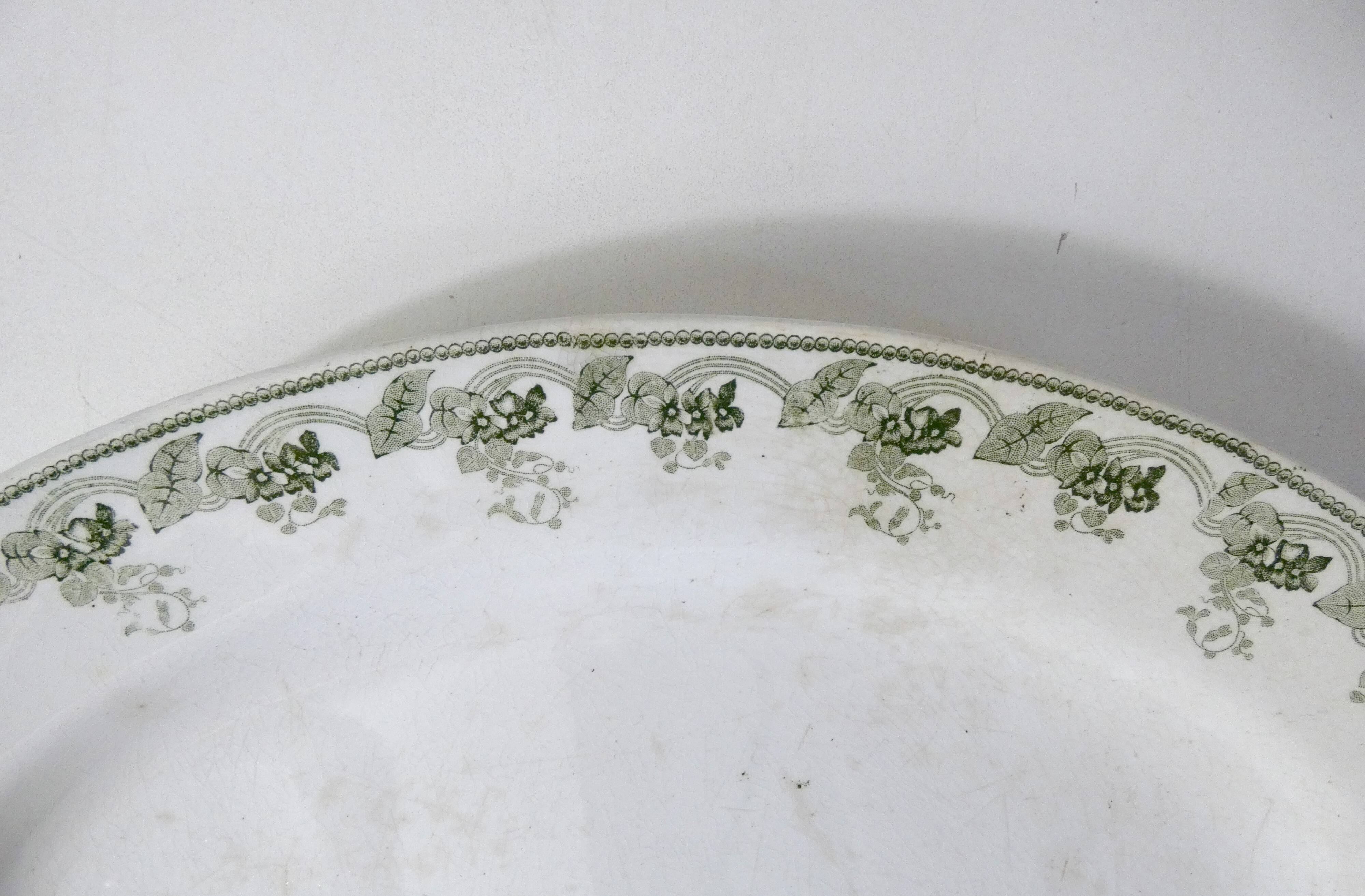 terre de fer plat ovale VIOLETTA