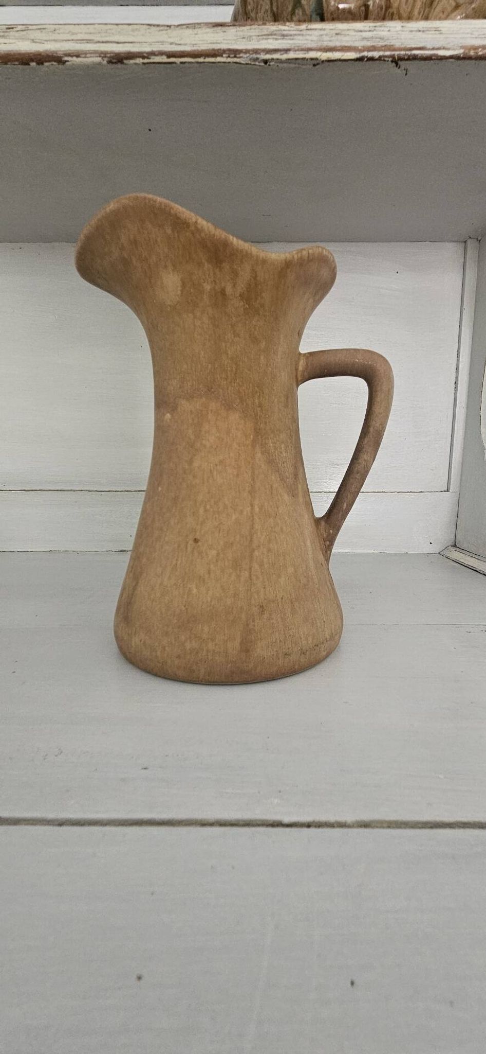 Vintage handmade stoneware jug