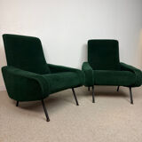 Vintage armchairs from the 60s/70s in the style of Pierre Guariche.