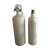 Glazed sandstone bottles