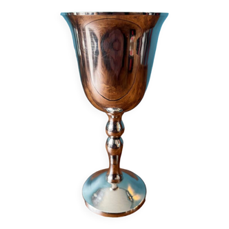 Silver metal chalice