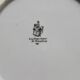 6 vintage dessert plates – Baudour porcelain