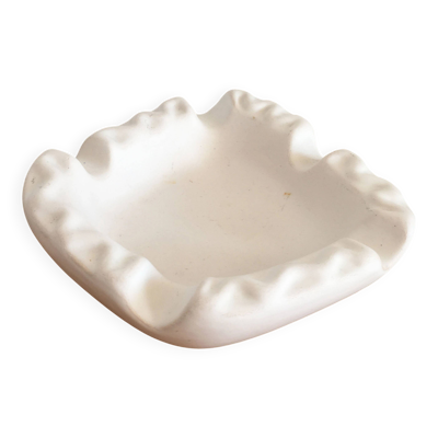 Coupe céramique blanc mat 1950