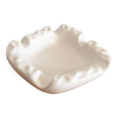 Matte white ceramic bowl, 1950s