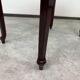 Art Deco display table in mahogany