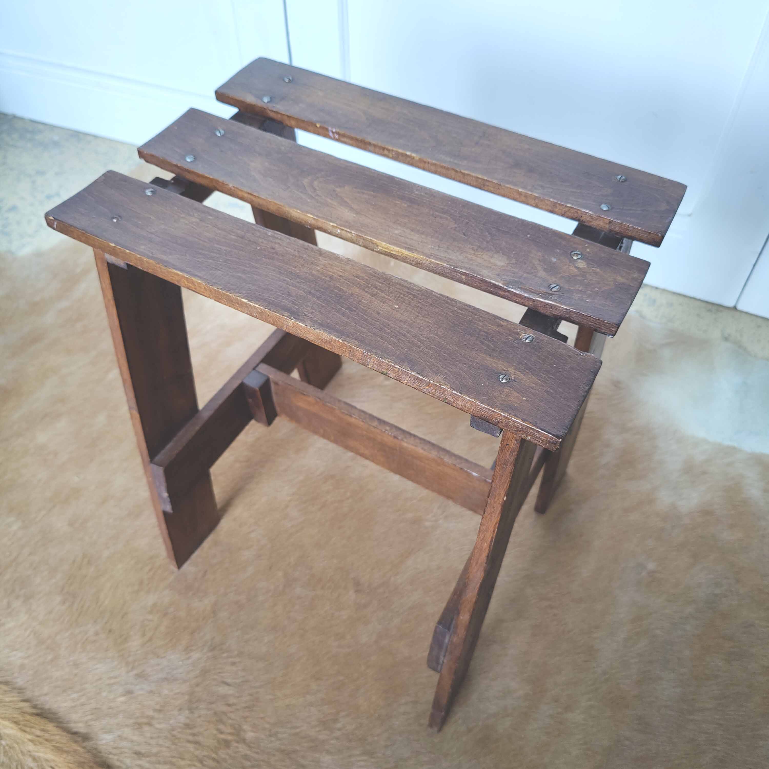 Wooden stool