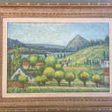 Tableau peinture paysage Isaac Liste XXe