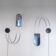 Pair of Design Wall Sconces "Gesto" , Bruno Gecchelin for Skipper, 1970s