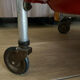 Service trolley rolling table Platex Textable red 70s Space Age