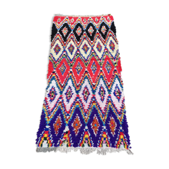 Berbere butchery rug in handmade cotton 200x100 cm