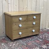 Victorian chest of drawers nineteenth in fir
