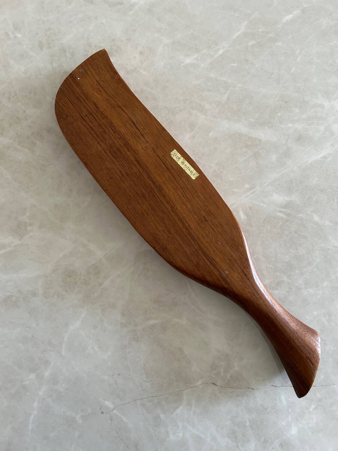 Plateau apéritif vintage en teck