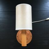Scandinavian pine wall light
