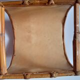 Vintage bamboo sconces
